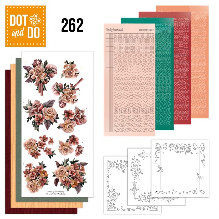 Dot and Do 261 – Amy Design – Pink Roses