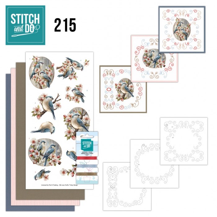 Stitch and Do 215 – Amy Design – Blue Birds