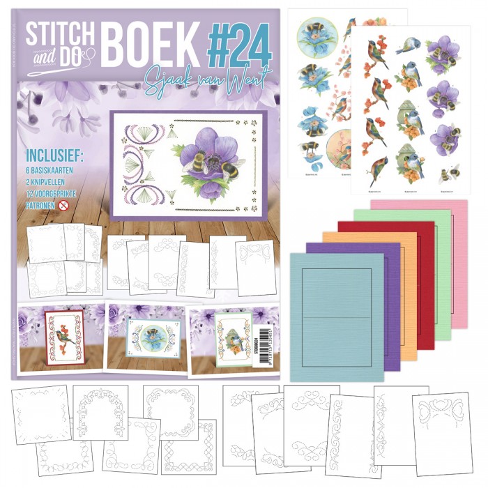 Stitch and do Book 24 – Birds and Bees – Sjaak van Went