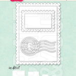 Craft & You Snijmal ATC Frame with Stamp