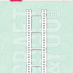Craft & you Snijmal Film Strip 10x3cm