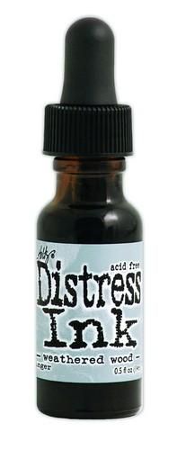 Ranger Distress Re- Inker 14 ml – weathered wood TIM20318 Tim Holtz