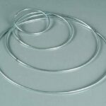 Ring metaal 3 a 4mm - 45 cm