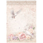 Romance forever - stamperia - rijstpapier DFSA4834