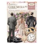 Romance forever - stamperia - ephemera DFLCT38