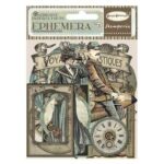 voyages fantastiques - stamperia - ephemera DFLCT39
