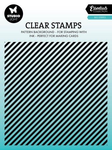 Studio Light Clear stamp Big stripes Essentials nr.629 SL-ES-STAMP629