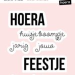 Studio Light Clear Stamp Hoera Essentials nr.600 CCL-ES-STAMP600