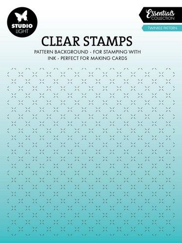 Studio Light Clear stamp Twinkle pattern Essentials nr.632 SL-ES-STAMP632