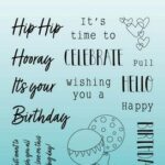 Studio Light Clear stamp Waterfall effect Essentials nr.635 SL-ES-STAMP635