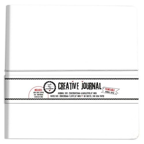 Studio Light Creative Journal All white, sep. sticker Paint. Cov. nr13 ABM-ES-JOUR13