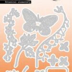 Studio Light Cutting die Botanical elements Grunge Collection nr.780 SL-GR-CD780