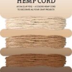Studio Light Hemp Cord Shades of brown Consumables nr.10 SL-ES-RIB10