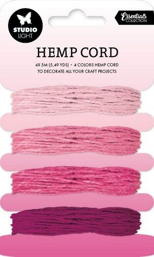 Studio Light Hemp Cord Shades of pink Consumables nr.07 SL-ES-RIB07
