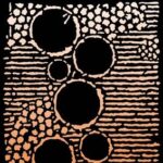 Studio Light Mask Stencil Cardboard & circles Grunge Coll. nr.258 SL-GR-MASK258