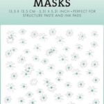 MASK - studio light - flowers SL-ES-MASK264
