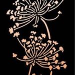 Studio Light Mask Stencil Thistle texture Grunge Collection nr.260 SL-GR-MASK260