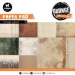 Studio Light Paper pad Vintage papers Grunge Collection nr.136 SL-GR-DPP136 203,