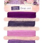 Studio Light Ribbon Organza & hemp - purples Vict. Dreams nr.05 JMA-VD-RIB05