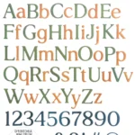 Elizabeth craft Design - Classic Alphabet - 2140