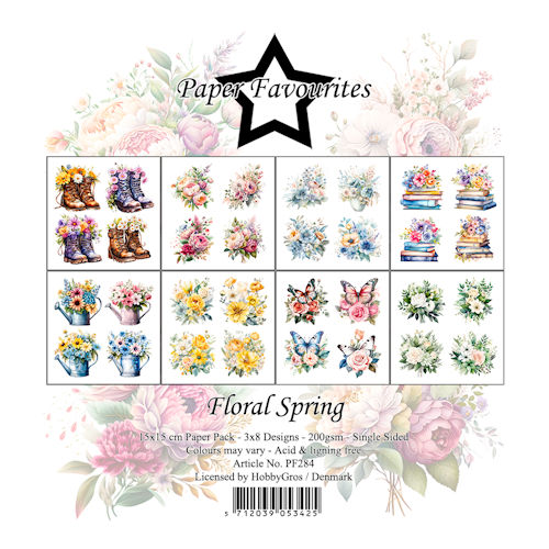 floral spring – paper favourites PF284