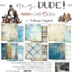Paper Collection Set 30,5x30,5cm Hey, Dude!, 250 gsm