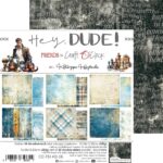 Paper Collection Set 15x15cm Hey, Dude!, 250 gsm