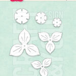 Magda's daffodil - snijmal - craft and you CW277