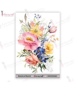 dress my craft – beauty of bunch transfer DMCDP6382