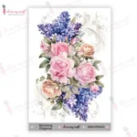 dress my craft - blooming elagance transfer DMCDP6492