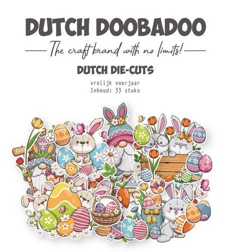 Dutch Doobadoo Stansjes Voorjaar 33 st 474.007.031