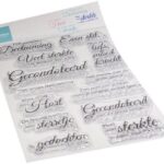Marianne D Clear Stamps Met oprechte deelneming (NL) CS1164