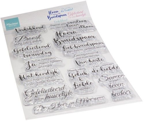 Marianne D Clear Stamps Vier de Liefde (NL) CS1165