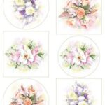 Marianne D Decoupage Mattie's Mooiste - Romantic bouquets MB0215 A4,