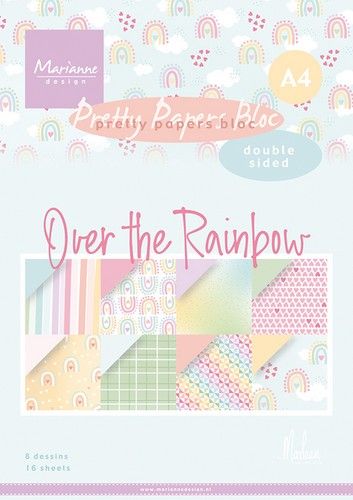Marianne D Paperpad Over the rainbow by Marleen PK9188