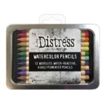 Ranger Tim Holtz Distress Watercolor Pencils 12 st Kit 4