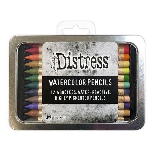 Ranger Tim Holtz Distress Watercolor Pencils 12 st Kit #4 TDH83580 Tim Holtz