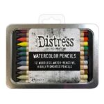 Ranger Tim Holtz Distress Watercolor Pencils 12 st Kit 5