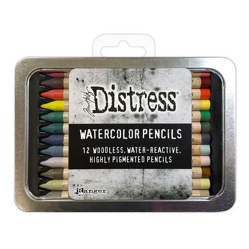 Ranger Tim Holtz Distress Watercolor Pencils 12 st Kit #5 TDH83597 Tim Holtz