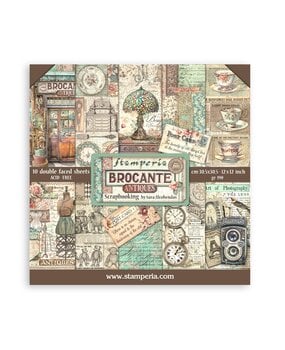 stamperia – brocante antiques – paperpad  – SBBL150