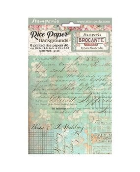 stamperia – brocante antiques rijstpapier – DFSAK6018