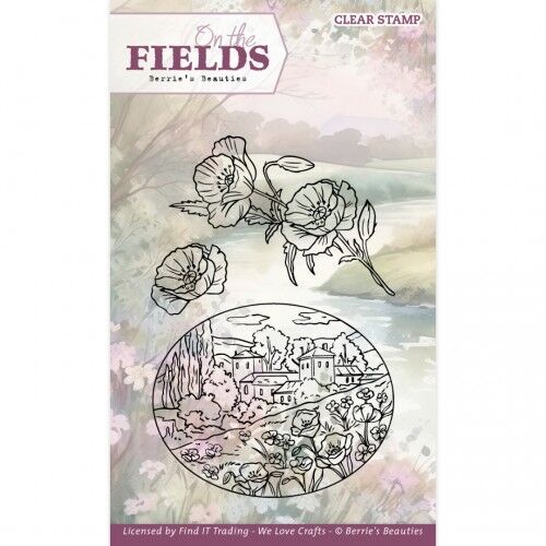 Clear Stamps – Berries Beauties – On the Fields – Poppy