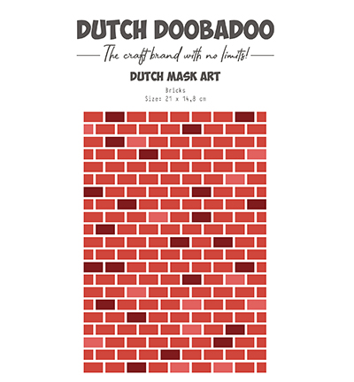 Mask Stencil Brick wall – Dutch Doobadoo