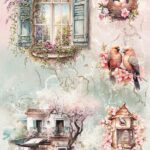 Rice paper 4, Soul of Spring,