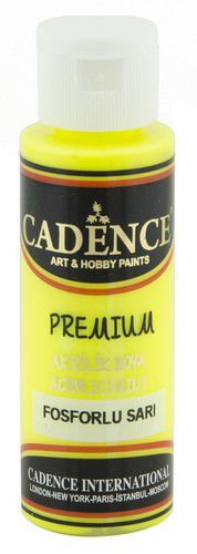 Cadence Premium acrylverf flouroscent geel