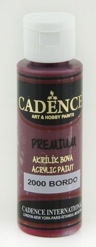 Cadence Premium acrylverf (semi mat) Bordeaux rood