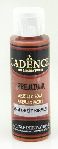 Cadence Premium acrylverf (semi mat) Oxide – rood