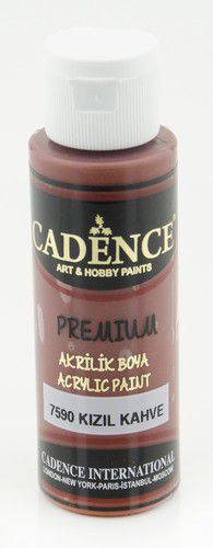 Cadence Premium acrylverf (semi mat) Roodbruin