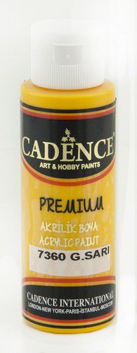 Cadence Premium acrylverf (semi mat) Zonnegeel