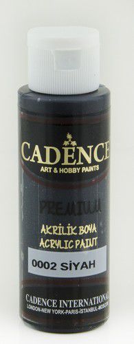 Cadence Premium acrylverf (semi mat) Zwart
